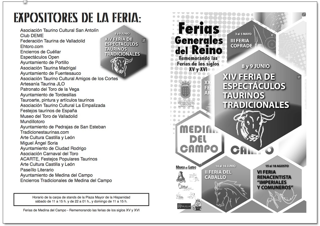 Participantes en la Feria Taurina 2013